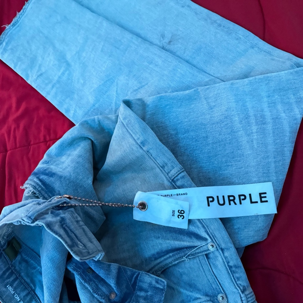 Purple Brand Light Blue Jeans